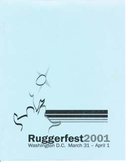 Ruggerfest 2001 Program Cover