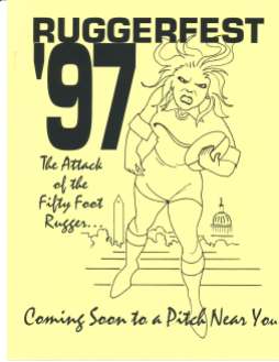 Ruggerfest 1997 Program Cover